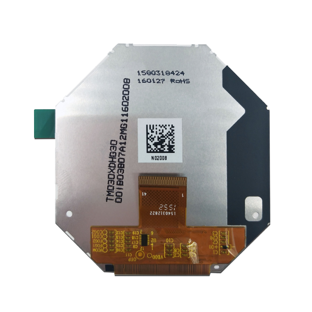 3.0" 480x480 Round 450 nits Full Color TFT - RGB, SPI
