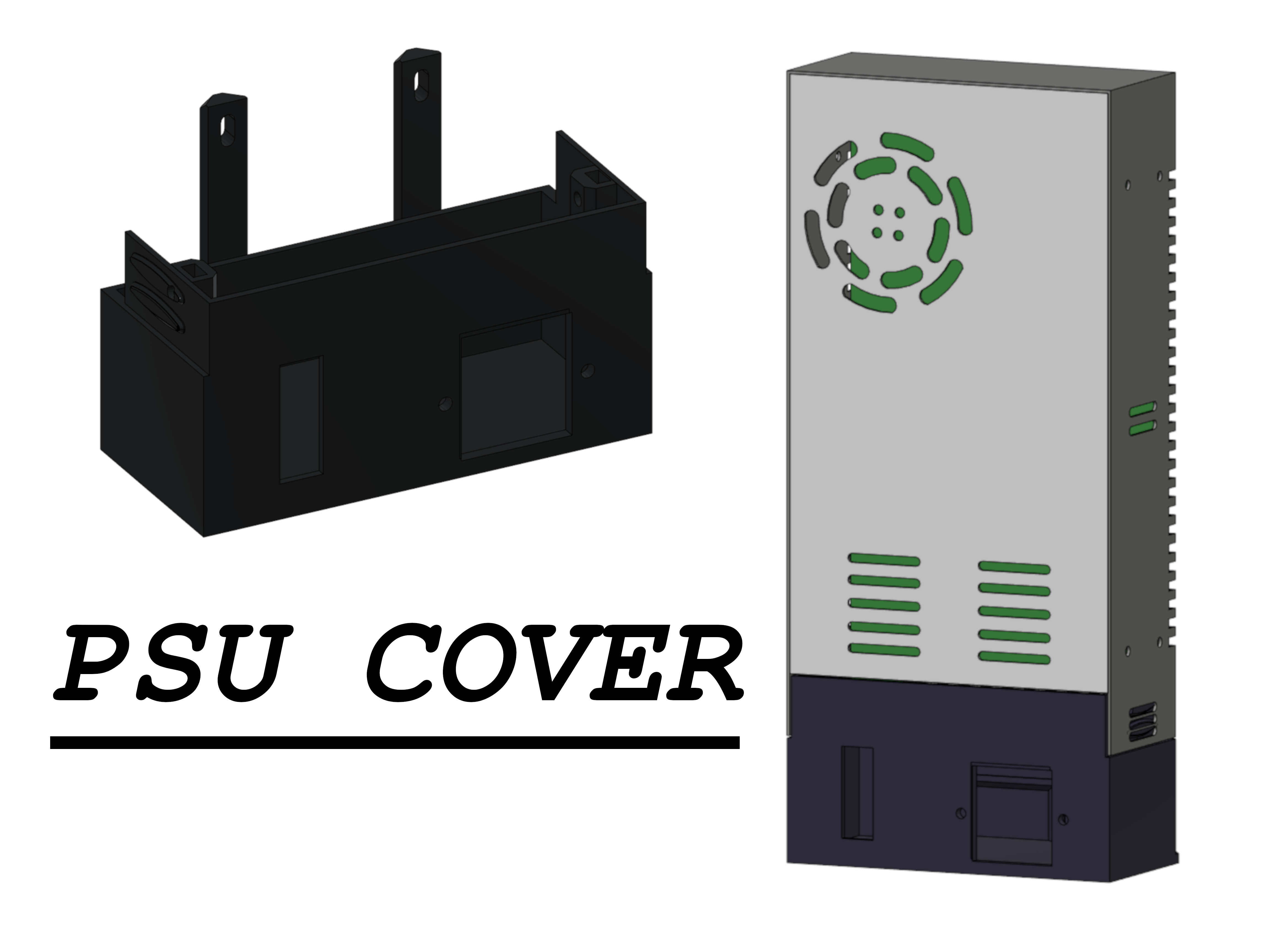 Standalone Power Supply Cover by JGFTW | Download free STL model ...