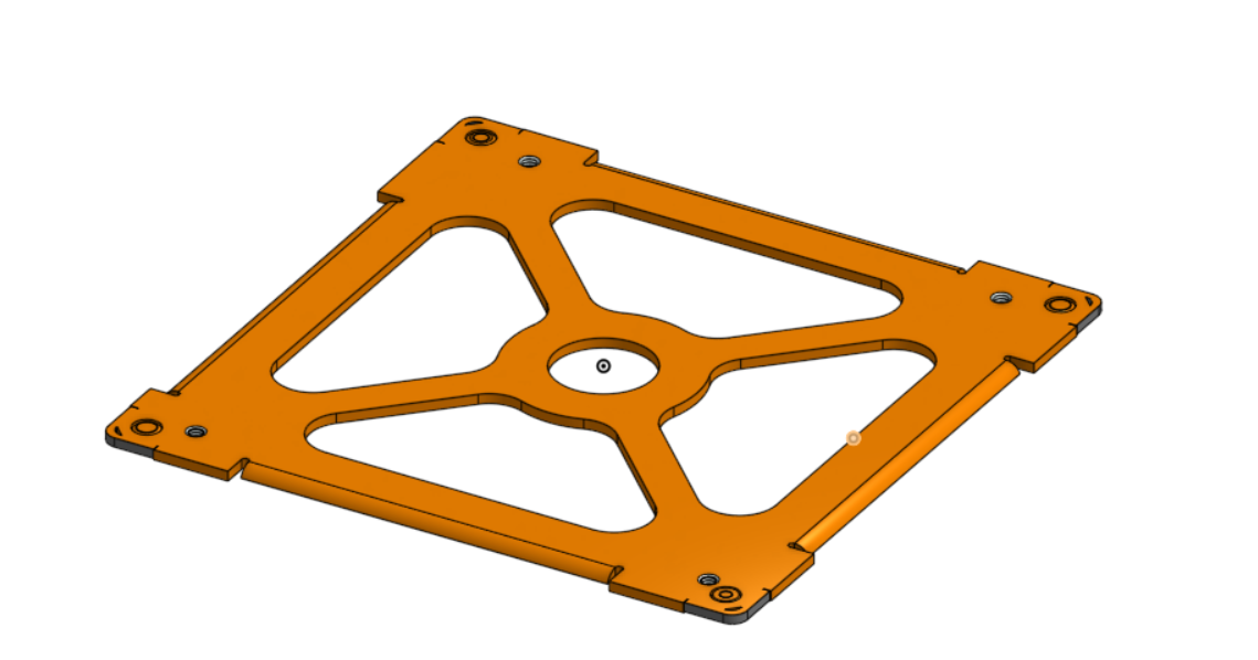 CUBESAT prototyping frame