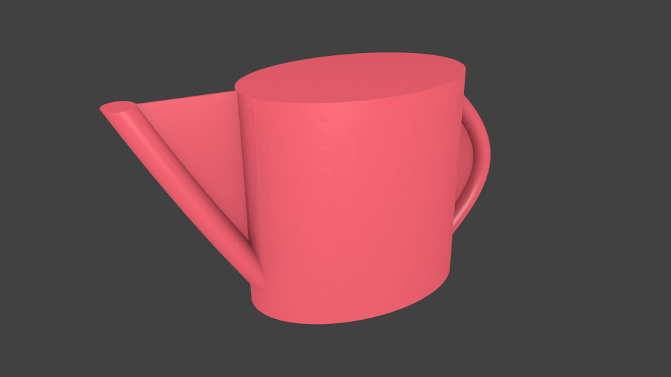 Vase Mode Watering Can Office Size by ADHDIY Download free STL