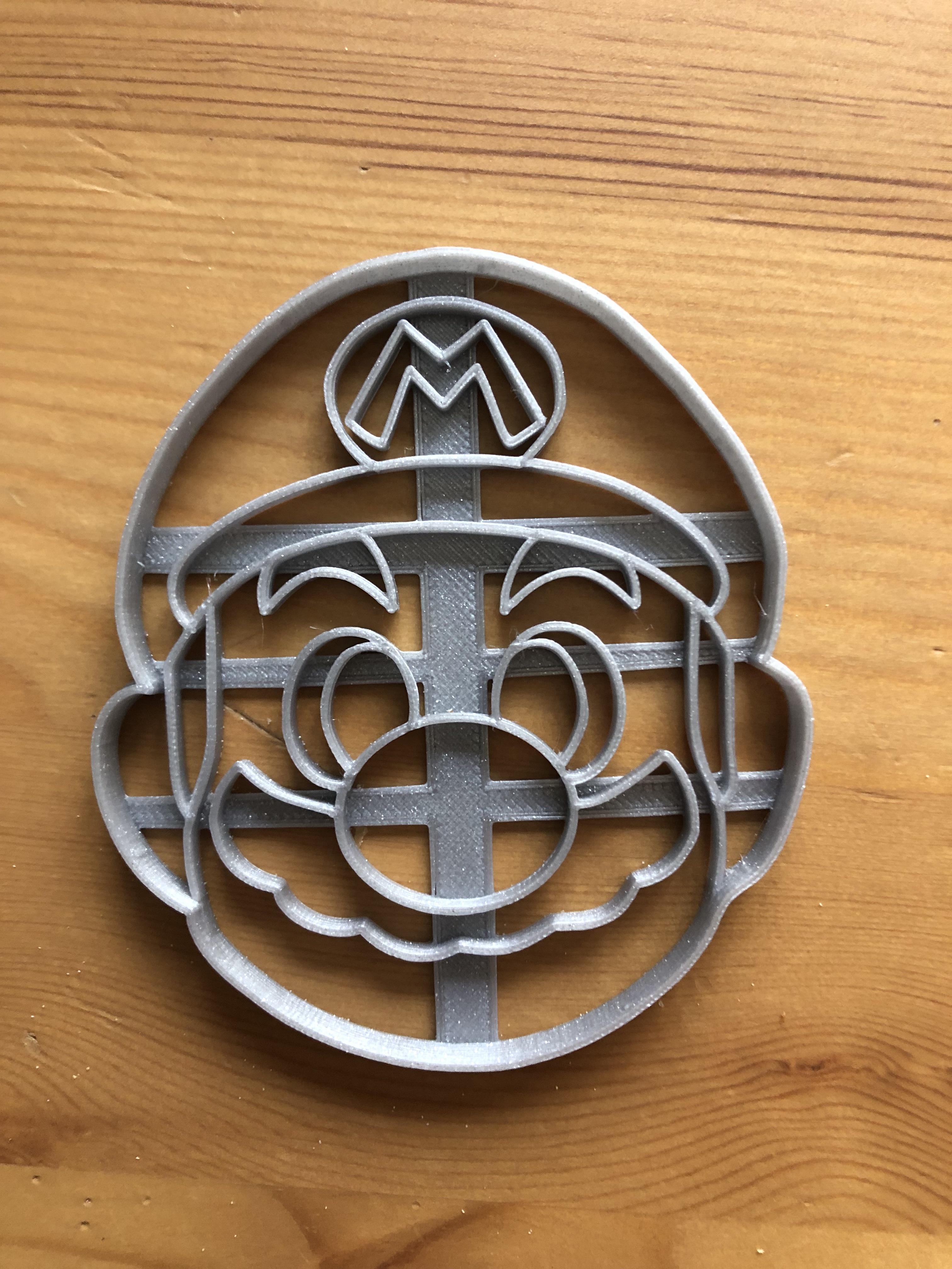 Mario cookie cutter