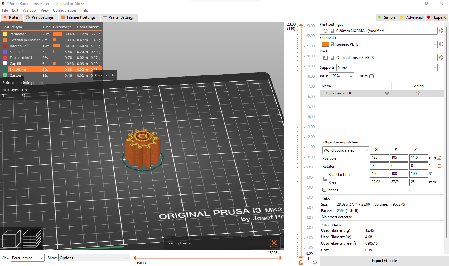 Miniatura 19 do modelo 3D Gear Pump