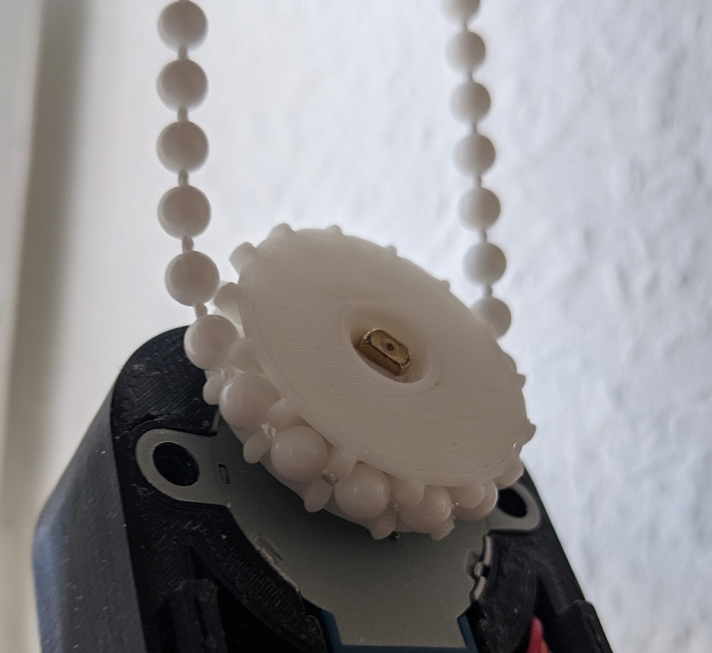 Ball chain pulley 24 deg by 8jack Download free STL model