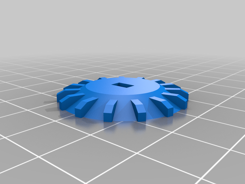 Ball chain pulley 24 deg by 8jack Download free STL model