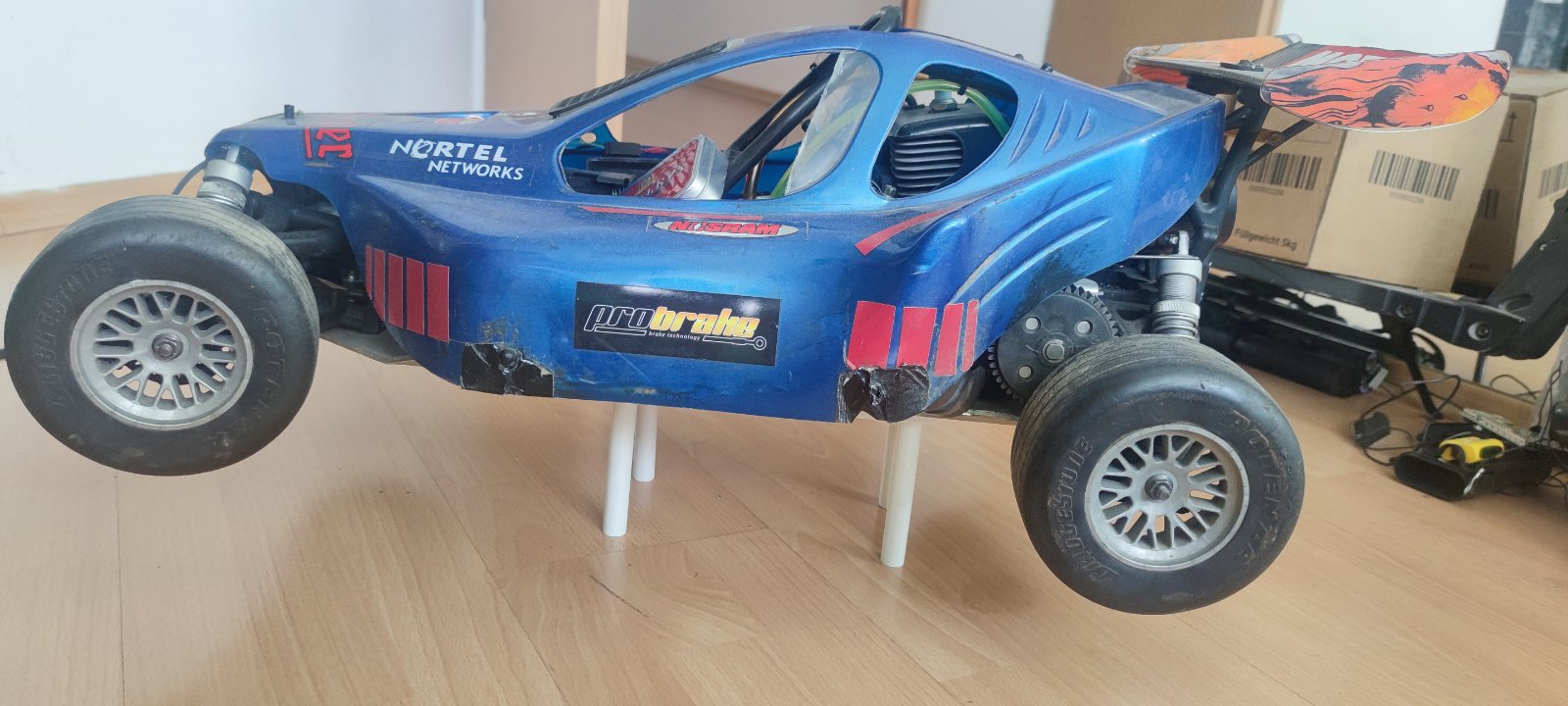Hoda rc car pit stand