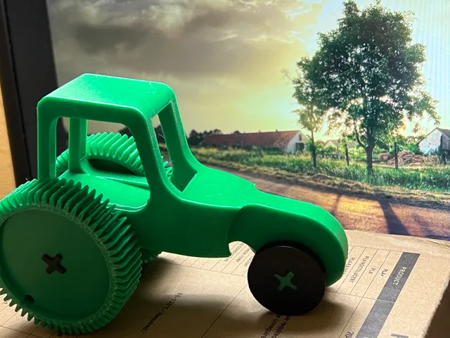 John Geare toy tractor