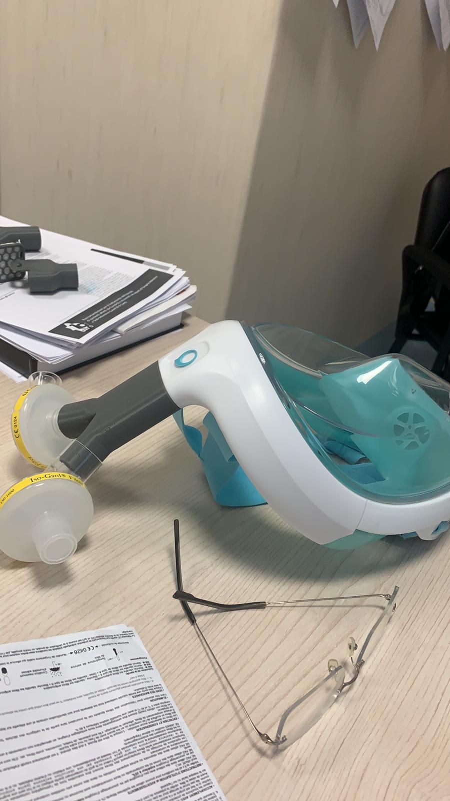 BREAMI Valve for Decathlon Easybreath mask