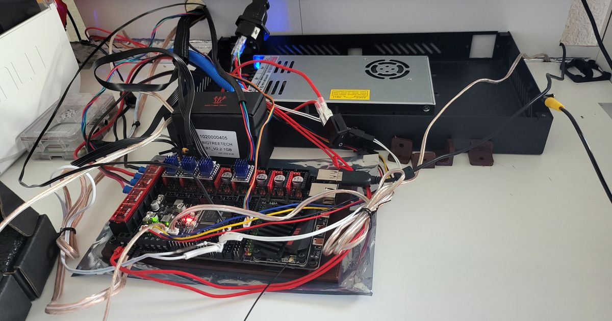 BTT Manta M8P Board mount by mojotaker Download free STL model