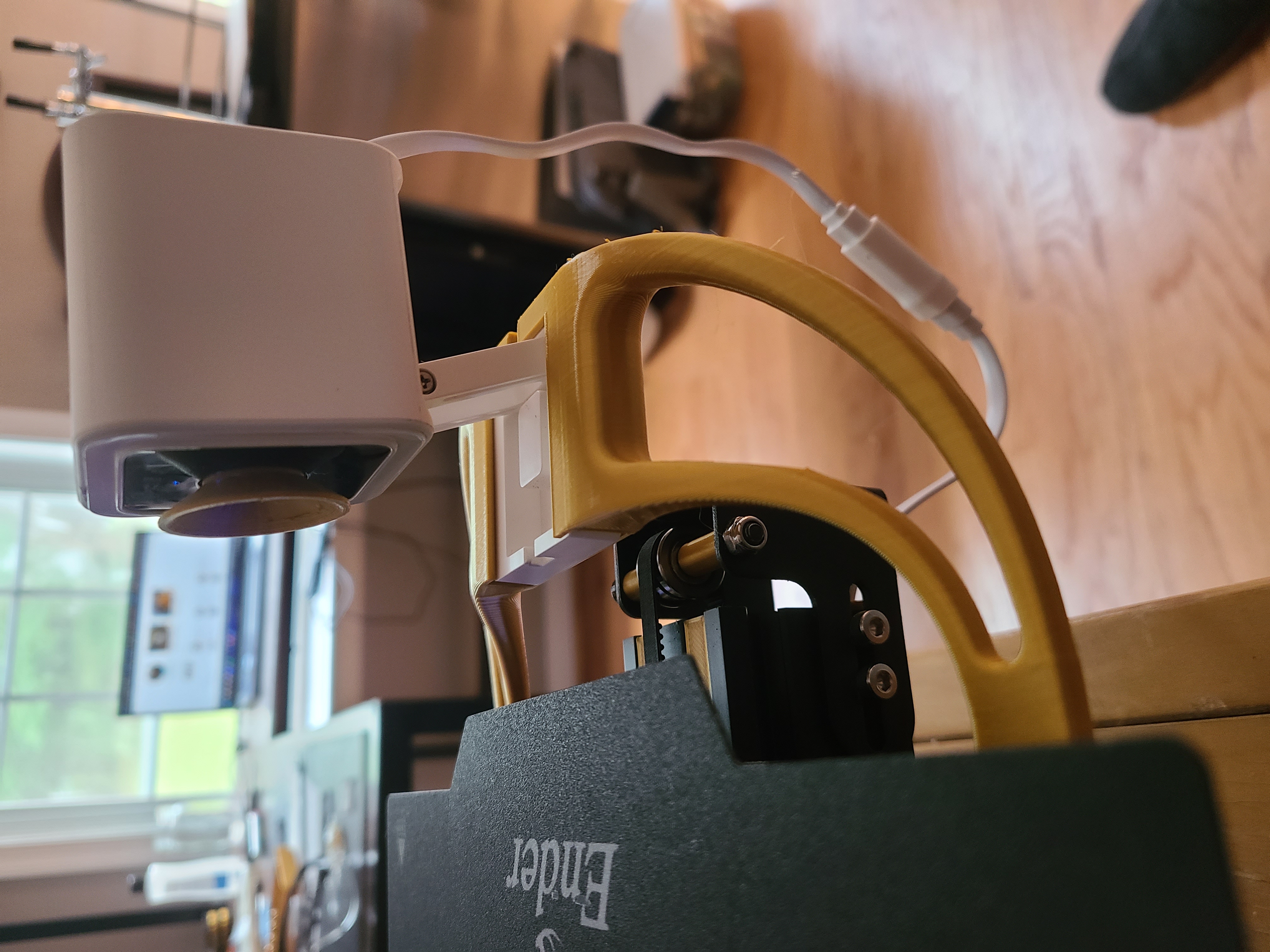 [Updated] Wyze v3 Camera Bed Mount for Ender 3 Pro [shorter version]