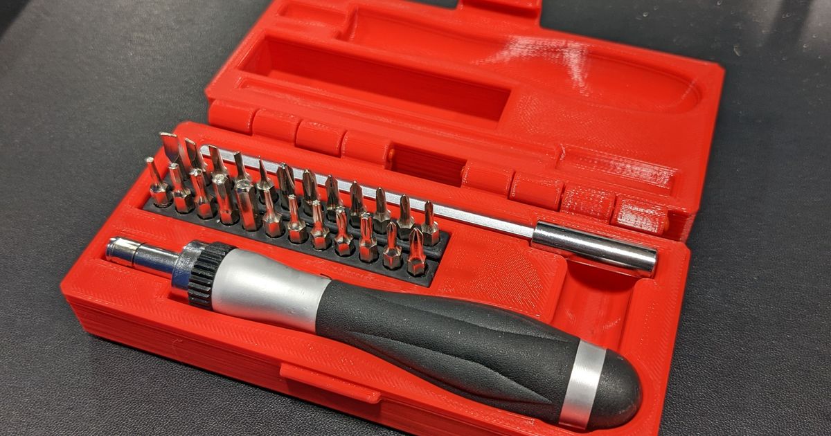 Case for Titan 16092 26Piece Ratcheting Precision Screwdriver Set by