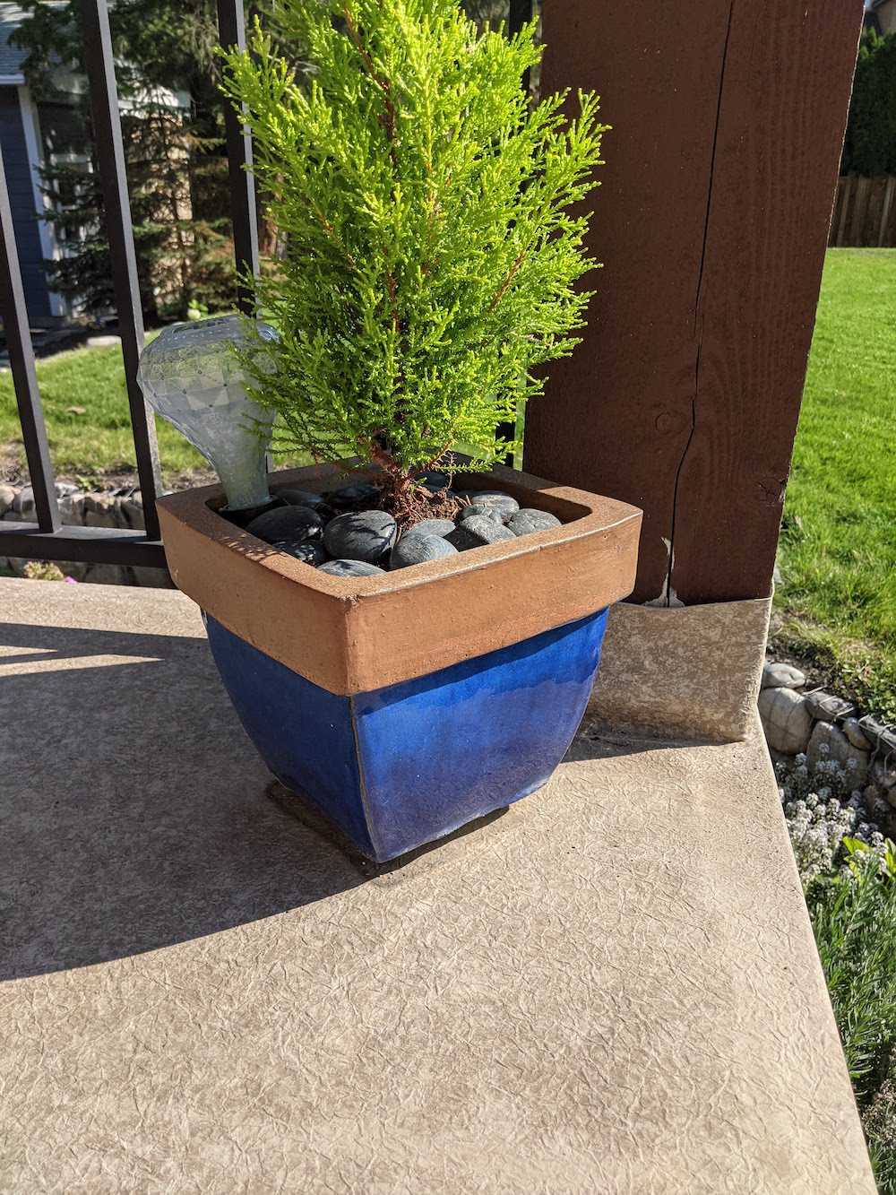 Miniatura 5 do modelo 3D Plant Pot Riser Stand