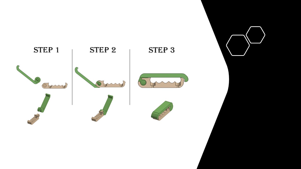 Network Cable organizer by Gdoniu93 Download free STL model