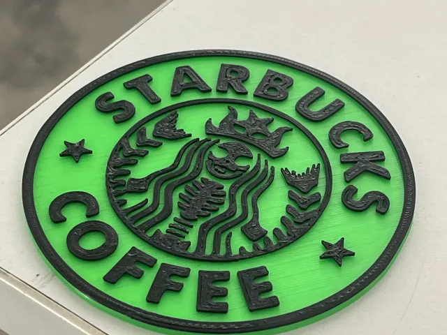 Skull Starbucks Coaster