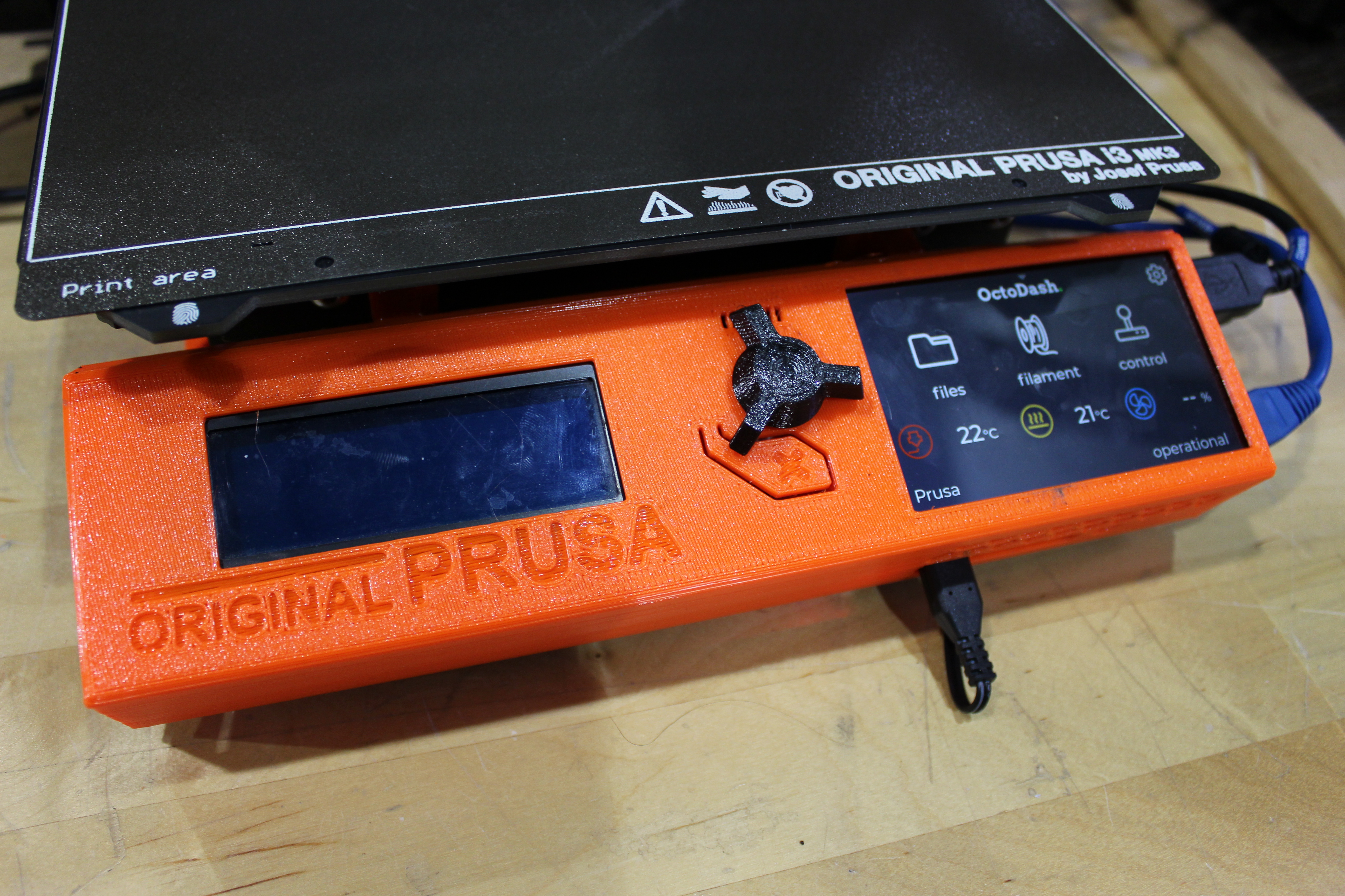 LCD Cover for Raspberry PI3 w/ Hyperpixel Display