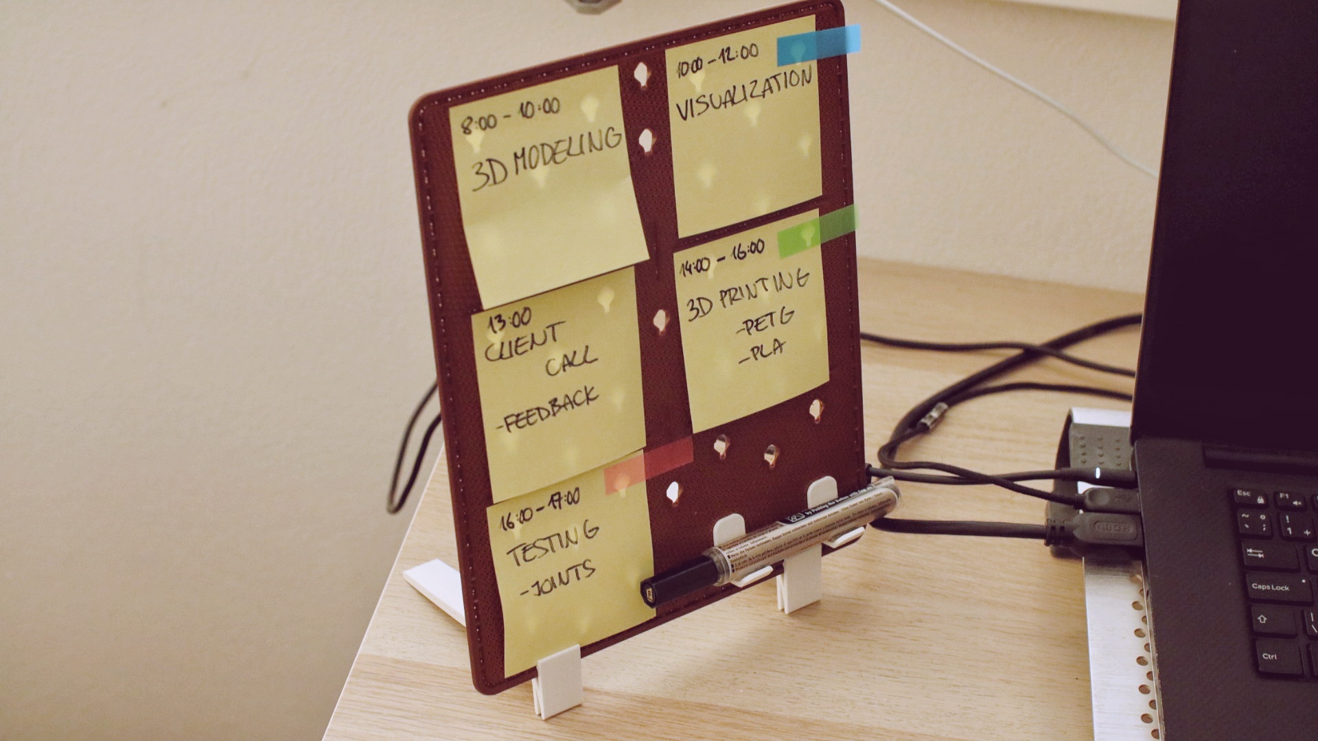 Miniatura 10 do modelo 3D Modular pegboard organizer