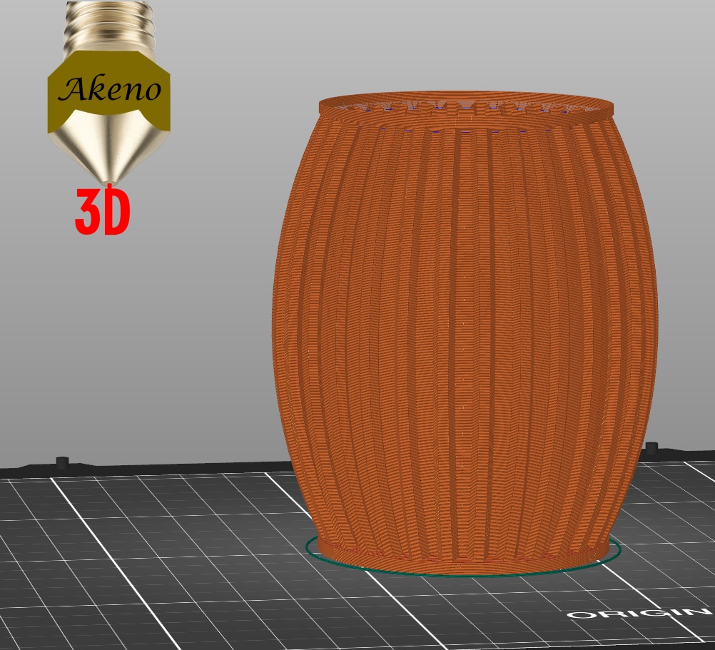 Barrel Shaped Vase (Vase Mode)