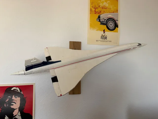 Lego Concorde wallmount