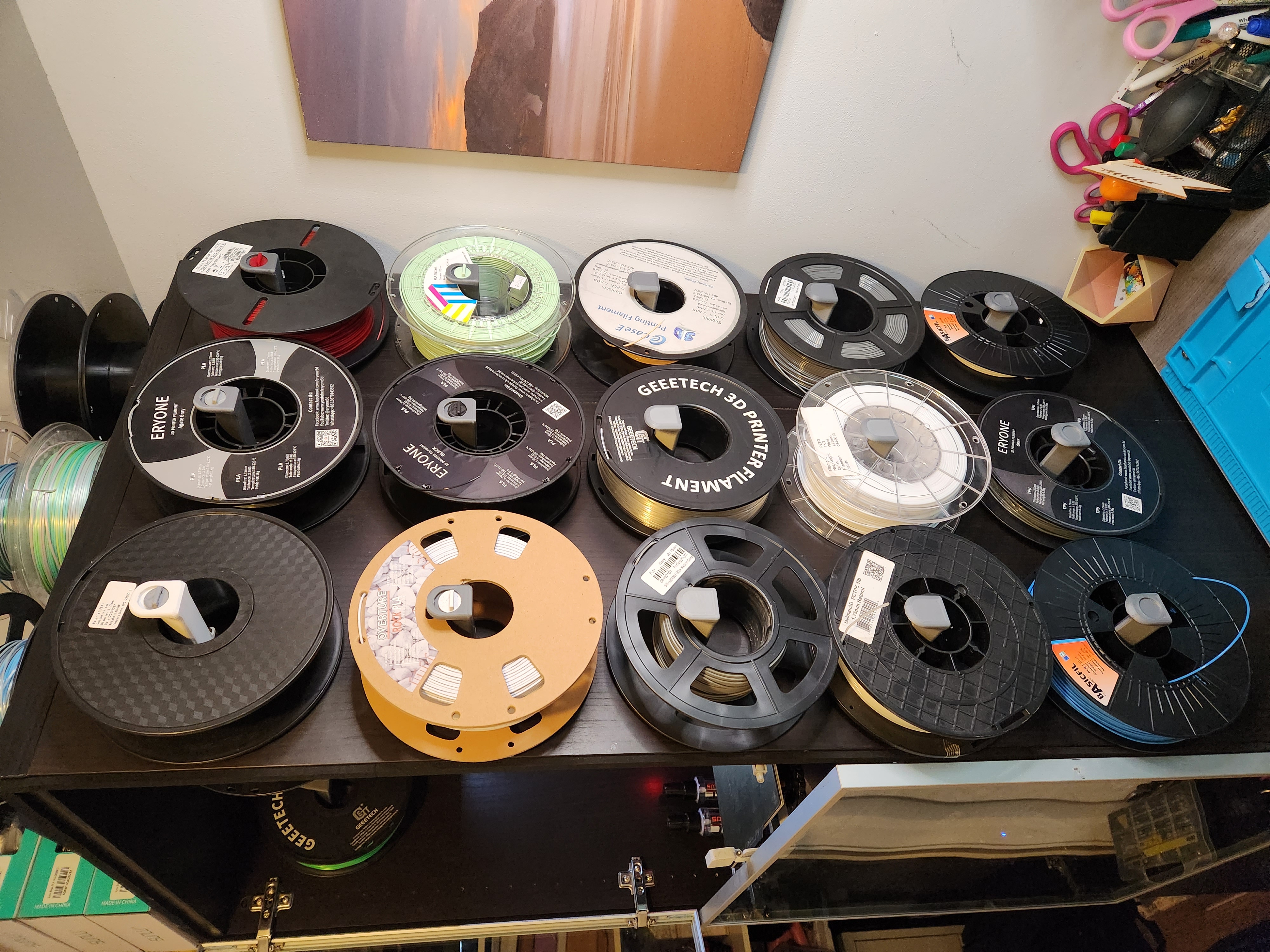 Miniatura 4 do modelo 3D Filament spool Bracket