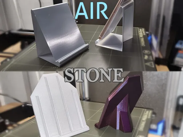 Vase Mode Phone Stands - Air & Stone