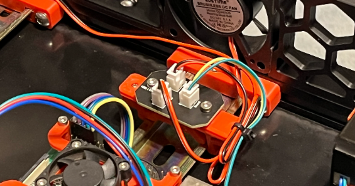 Voron Electronics Cooling Fans PCB by Armourist Download free STL