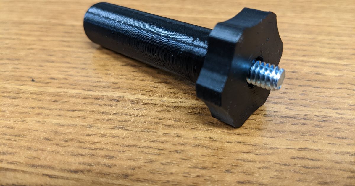 Trekking Pole to Camera Mount Adapter by FractalRift Download free