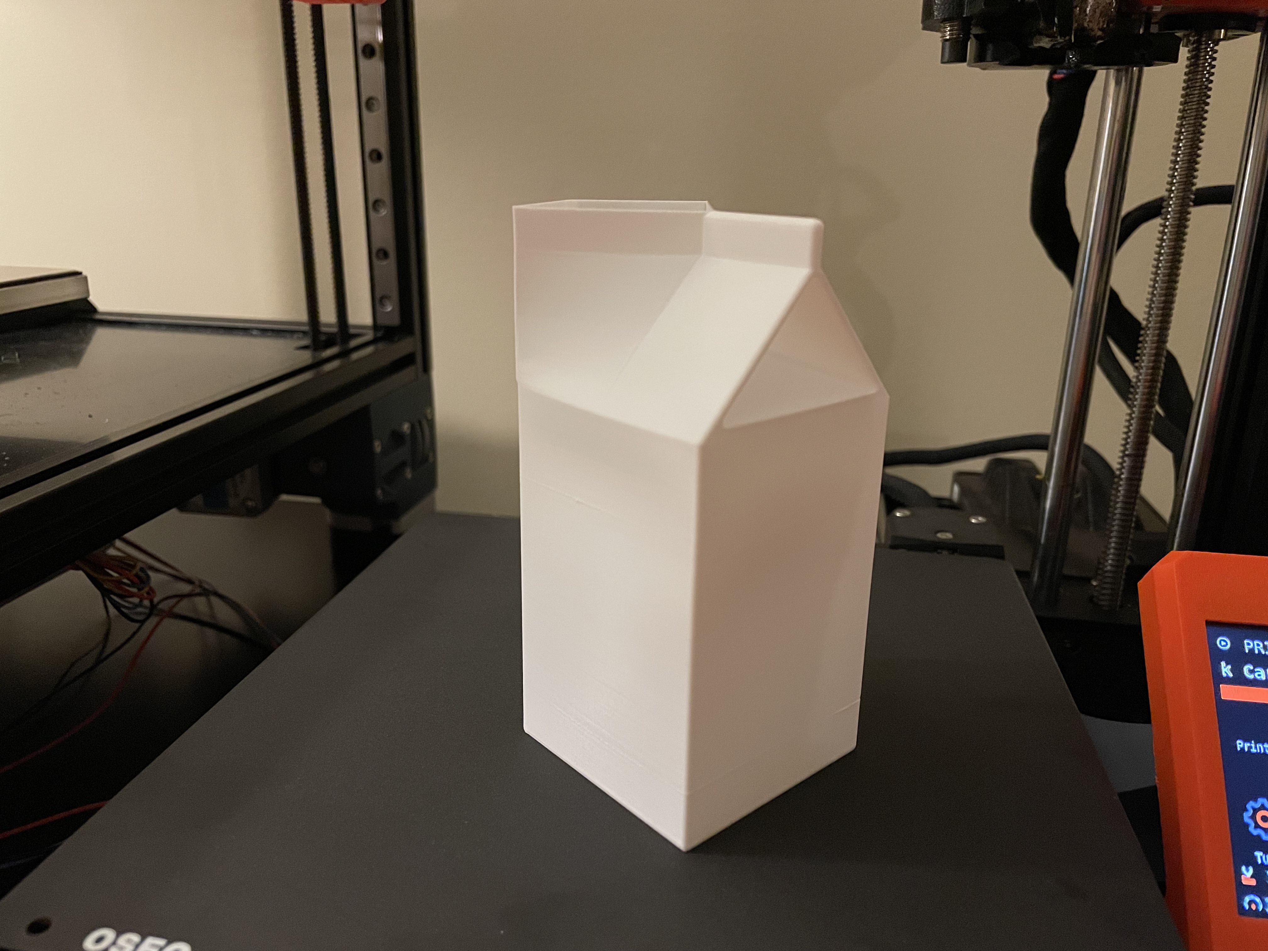 Milk Carton Vase