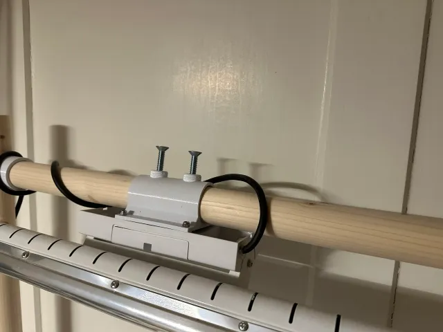 Heating Lamp holder for IKEA STUVA changing table