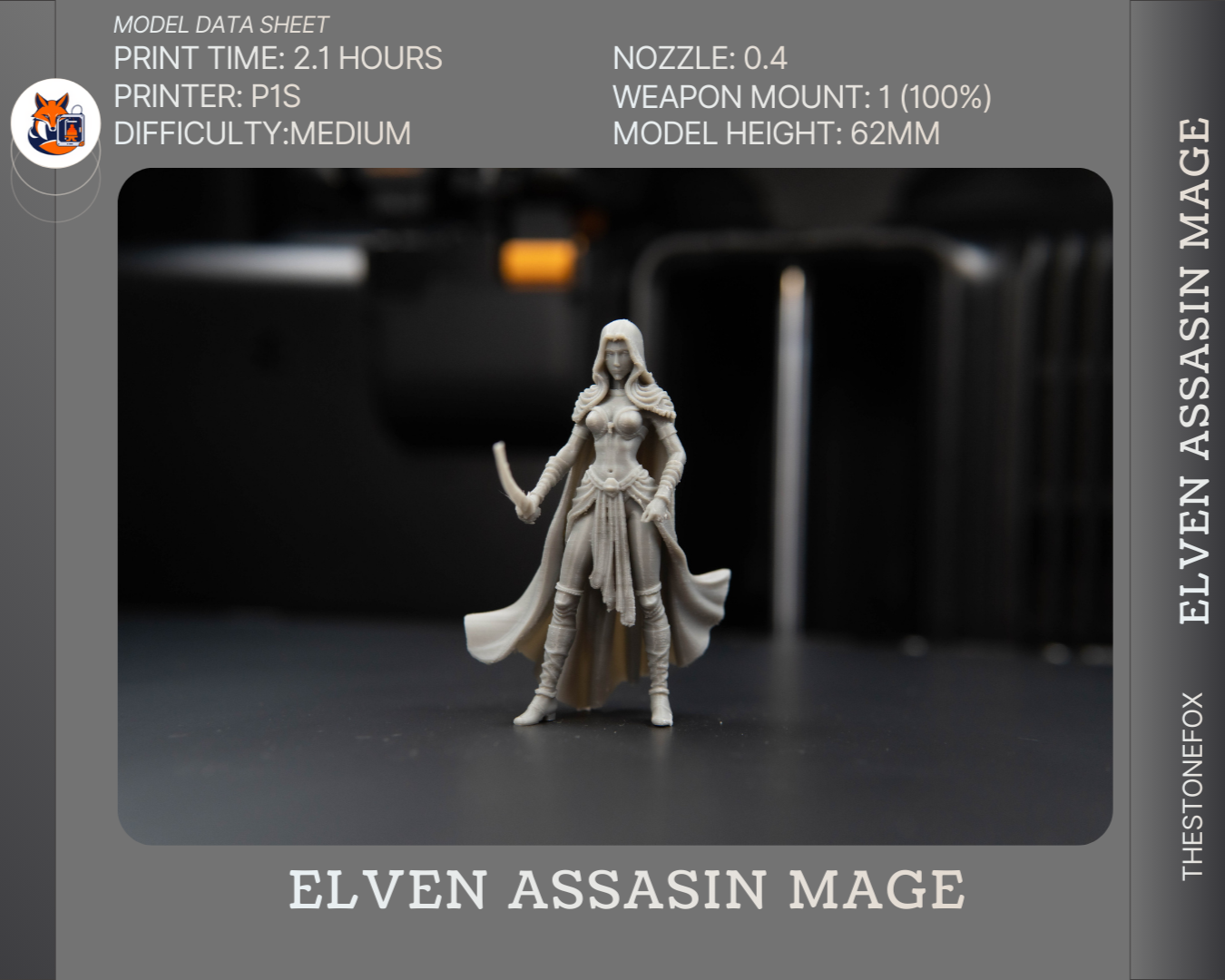 Elven Assasin Mage - DnD Tavern