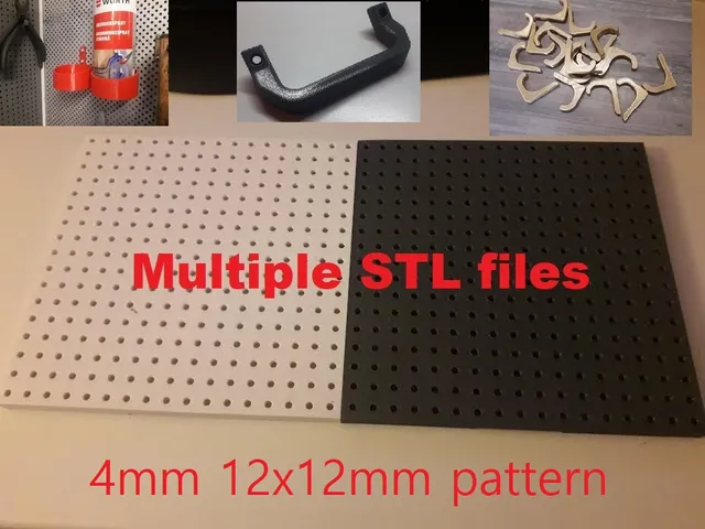 Pegboard generator biltema style system 205x205mm