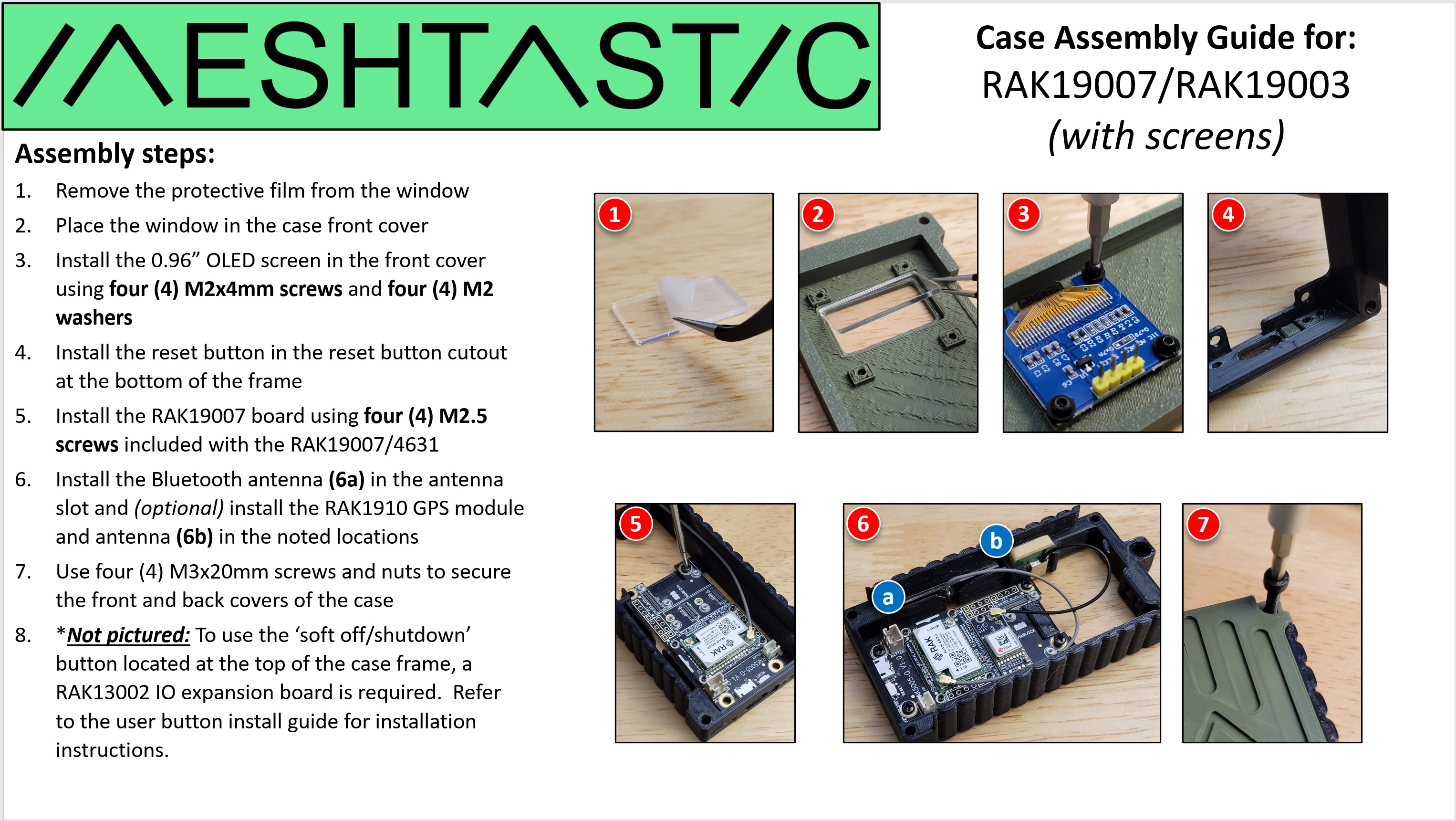 RAK19007/RAK5005 case for Meshtastic by TonyG | Download free STL model ...