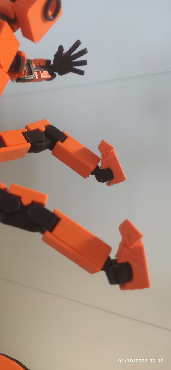 Lucky 13 Better articulated shoes