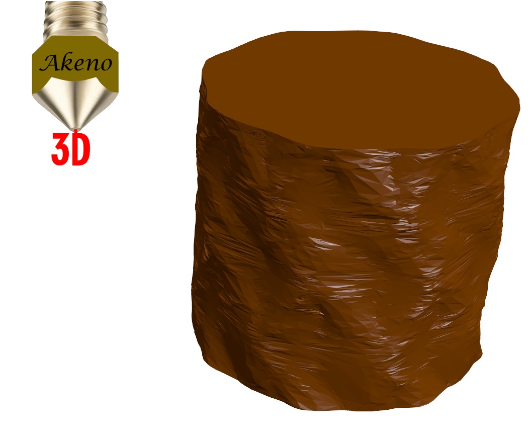Vase in tree trunk appearance (Vase Mode)