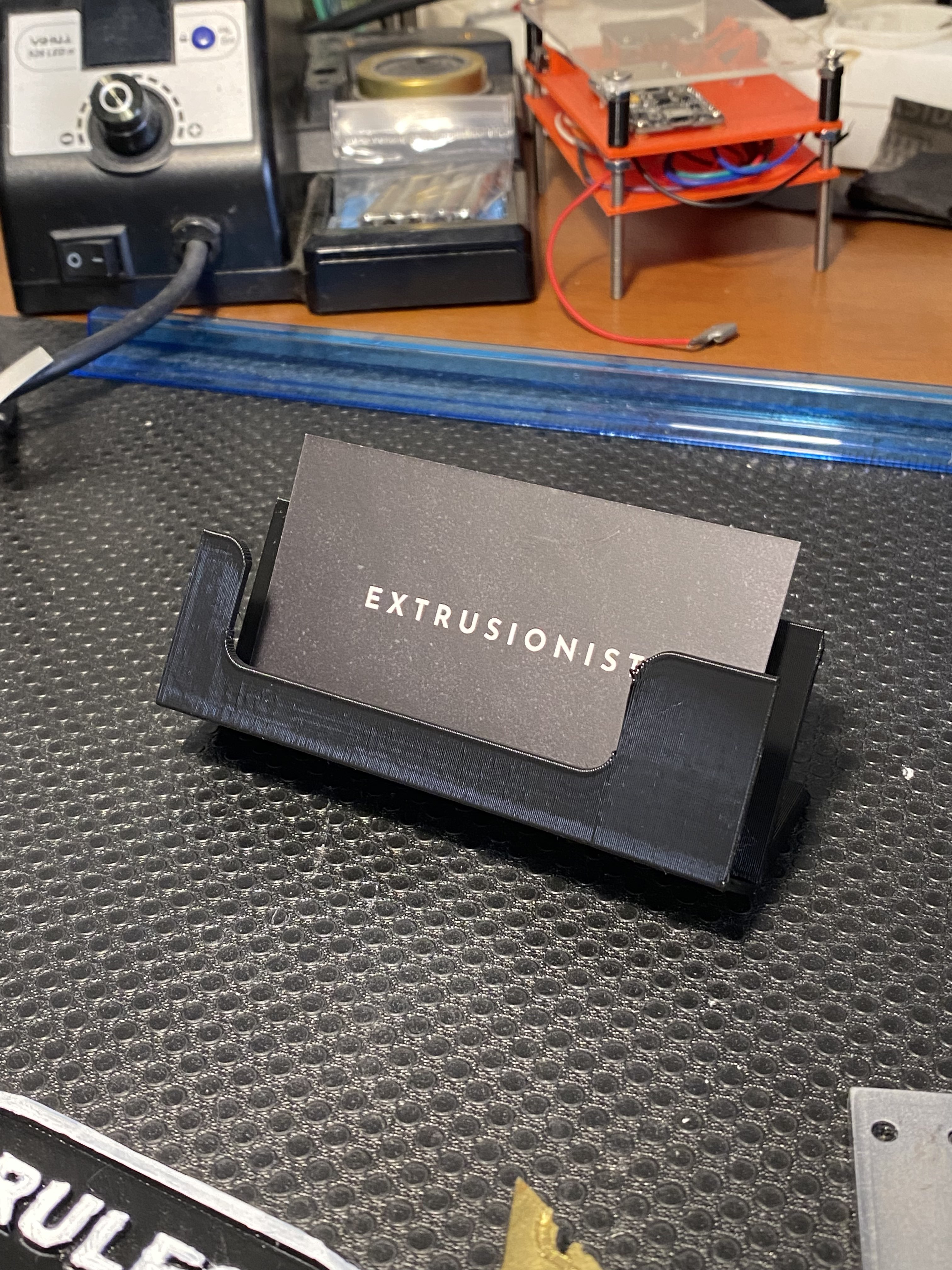 Business card stand by Pantelis Karasakalidis | Download free STL model