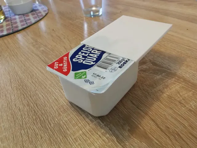 SPEISEQUARK DECKEL | GUT UND GÜNSTIG QUARK DECKEL | EASY PRINT!