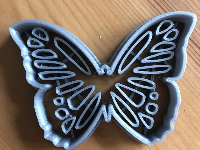 Butterfly cookie cutter