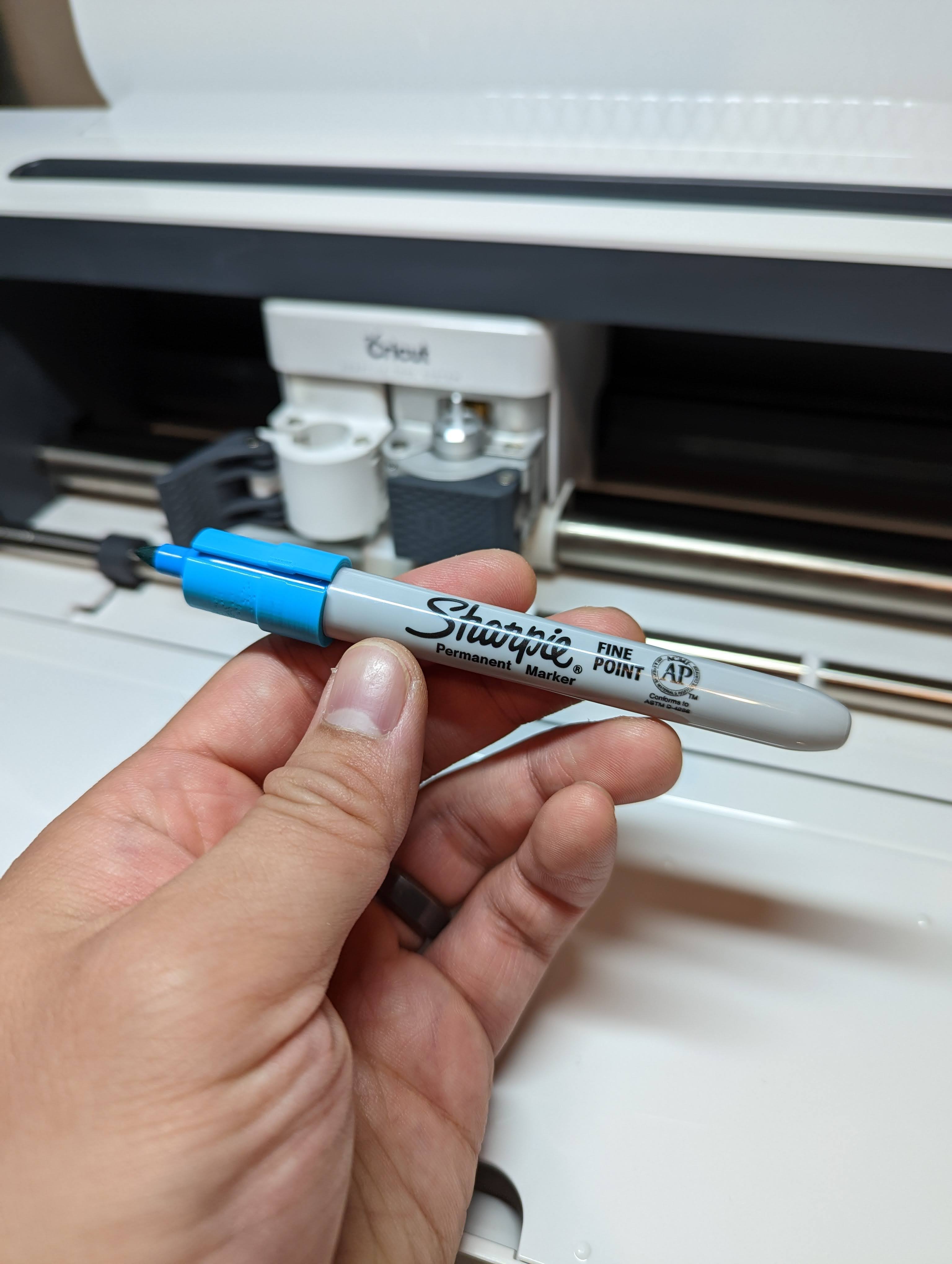 Cricut Fine Point Sharpie Adapter by Jonathan Lin Download free STL