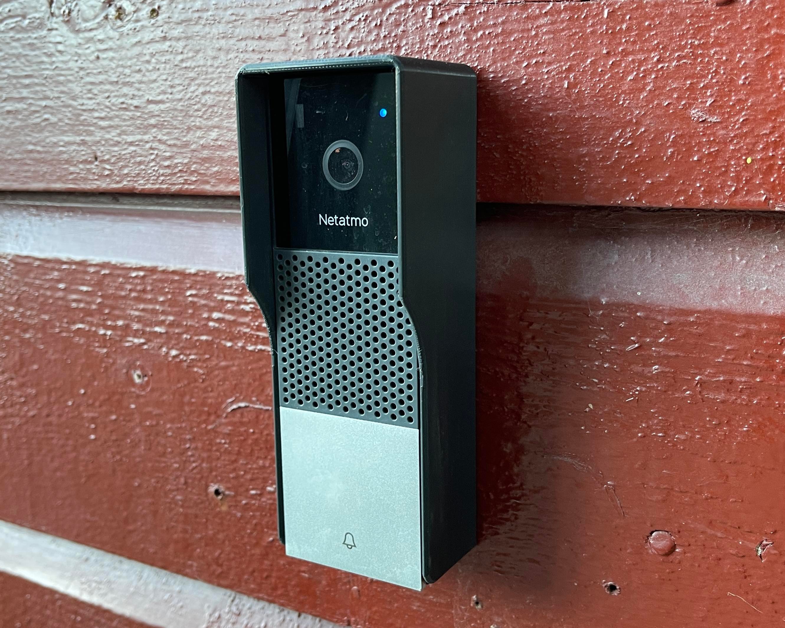 Netatmo smart doorbell slide on weatherhouse