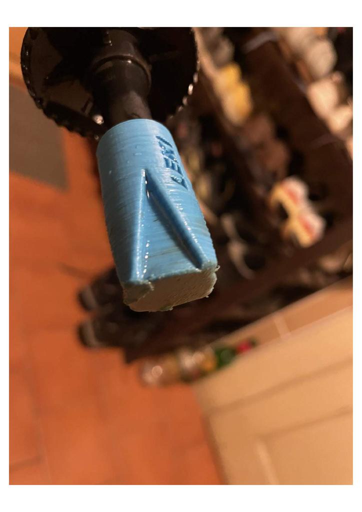 Ski pole ends (12mm diameter) by Jáchym Šťastný Download free STL