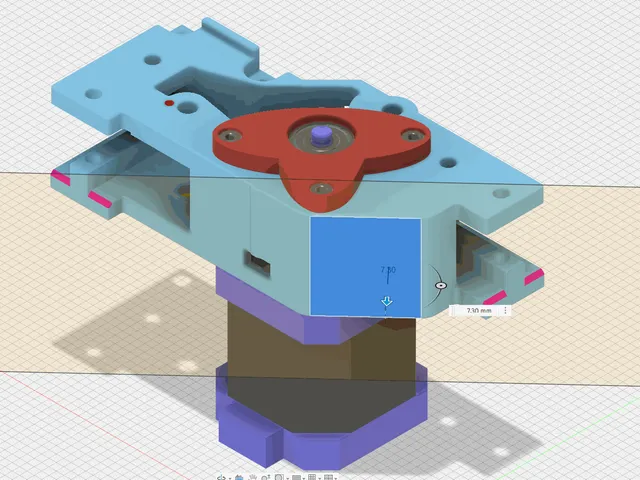 Sovol SV08 Dual Shear Stepper Mounts