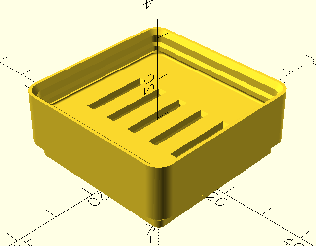gridfinity ATO fuse holder (1x1x2)