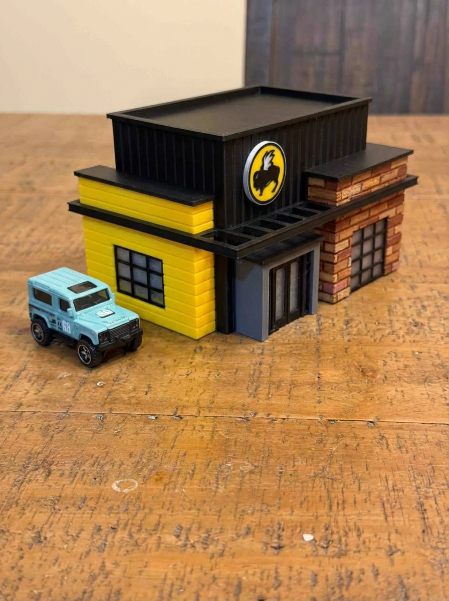 1/64 Buffalo Wild Wings Diorama — thumbnail 3