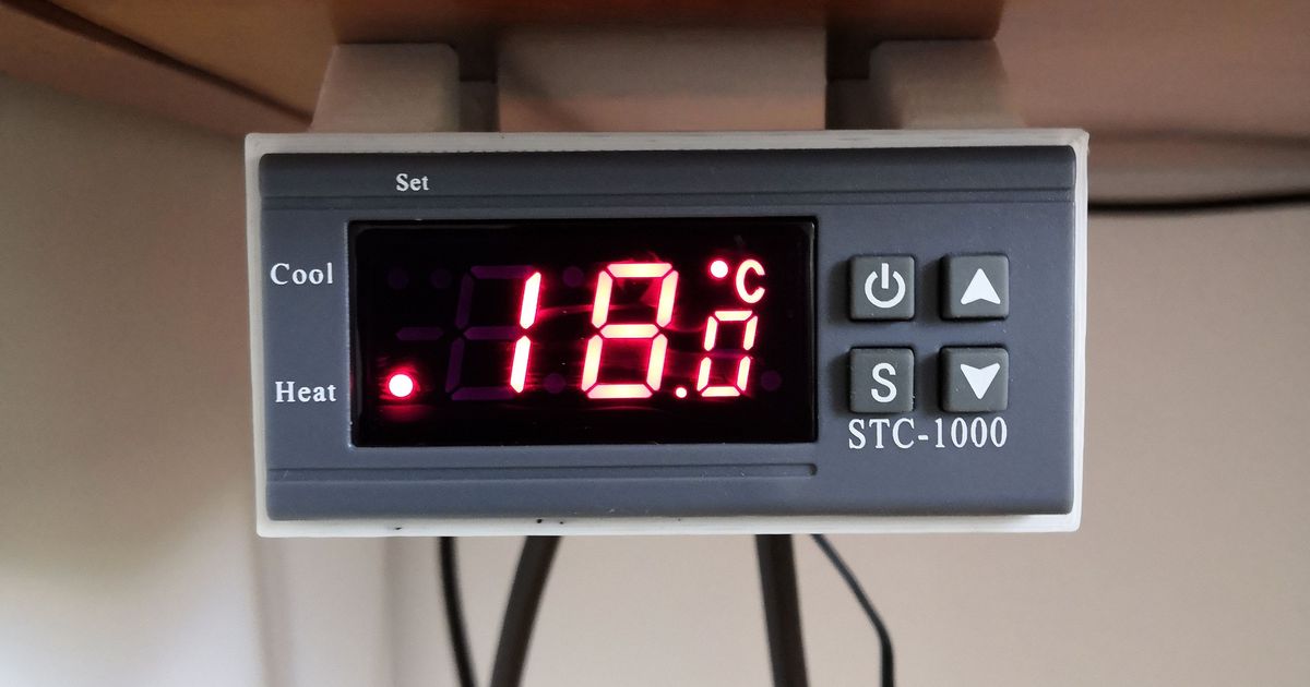 STC-1000 temperature controller housing by The Humble One | Download ...