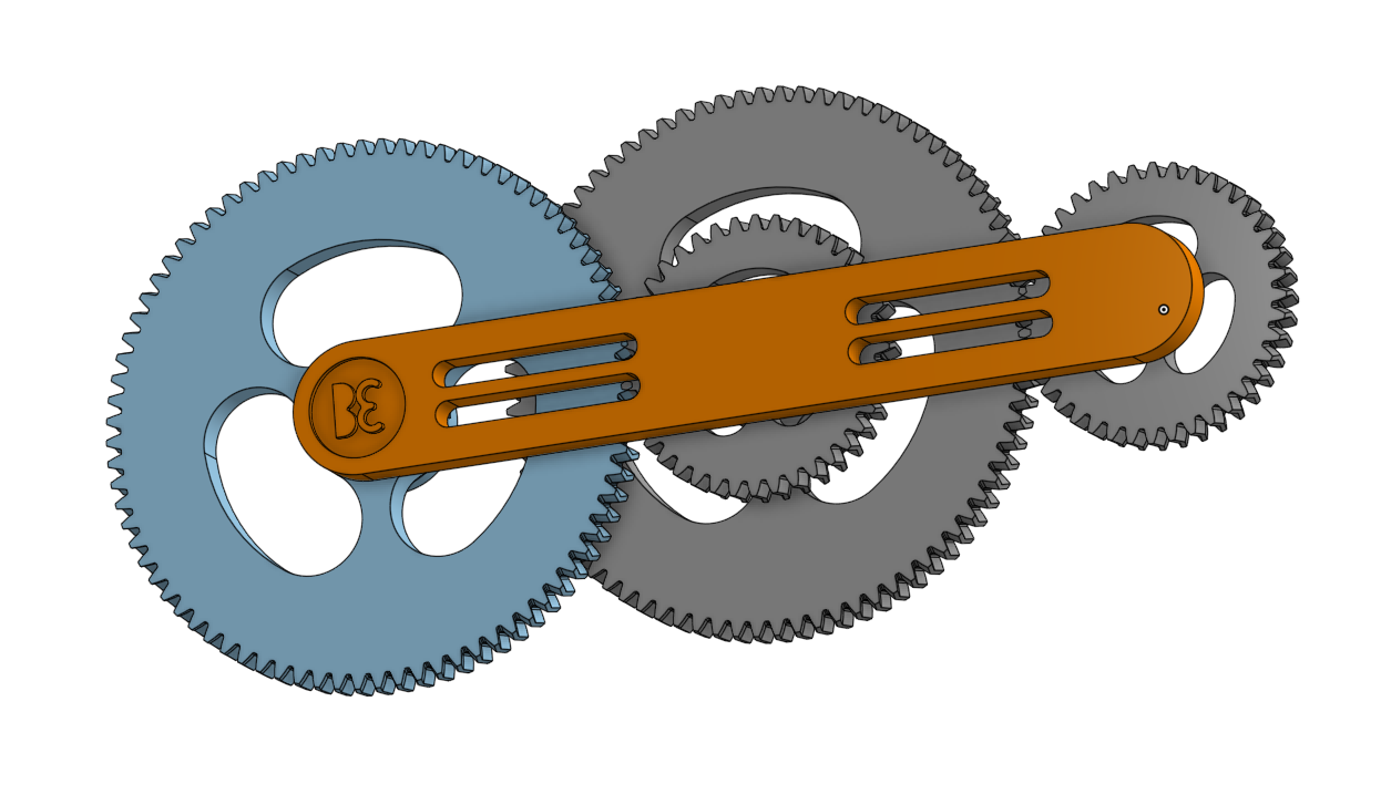 14 revolution gearbox by Basic 3D Download free STL model