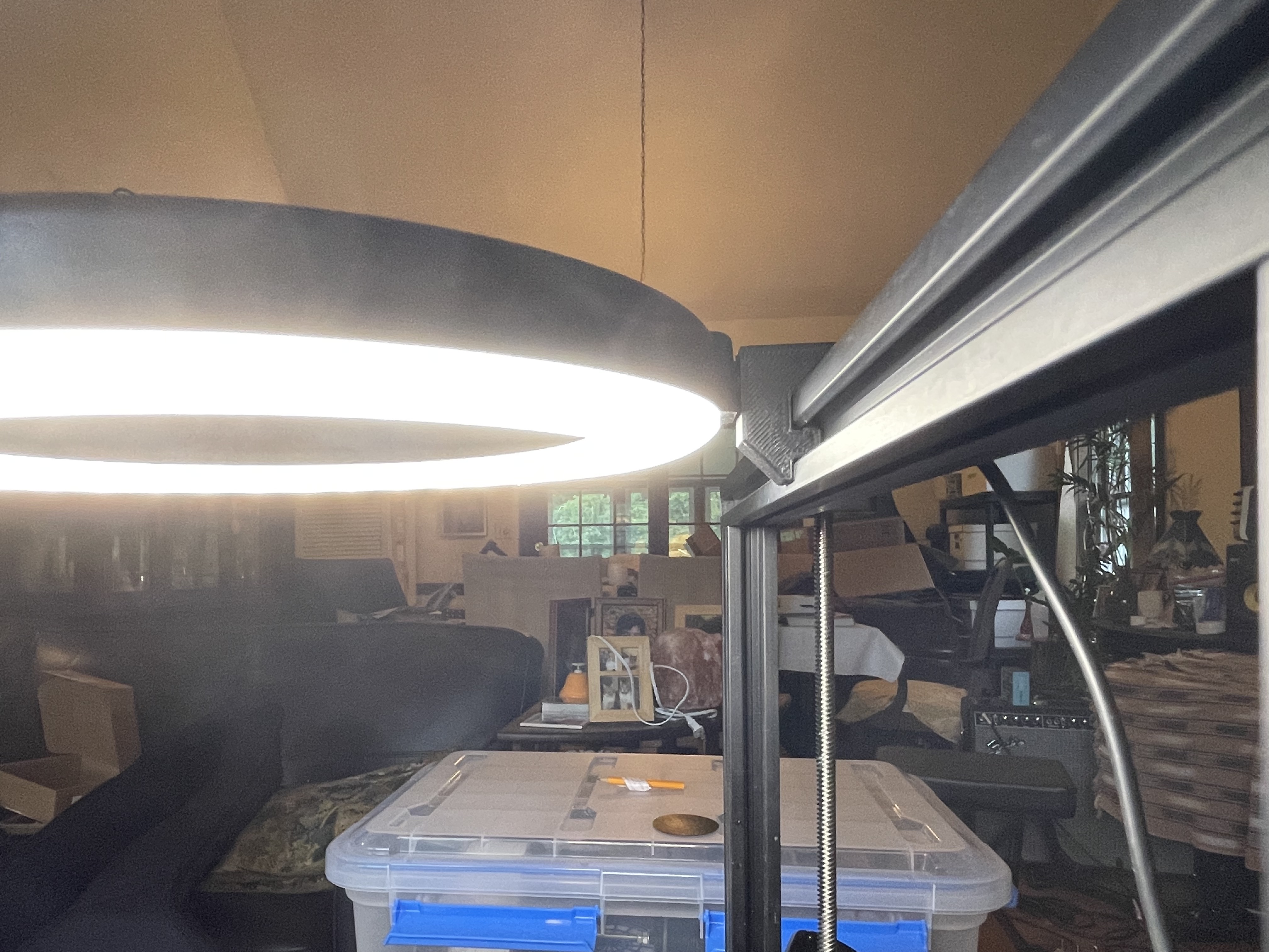 Miniatura 3 do modelo 3D Ender 3 Ring Light Holder