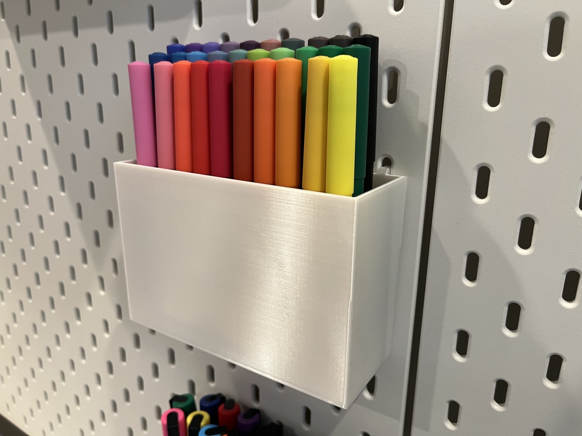 IKEA SKADIS Marker Basket by NerdyMakerSpace Download free STL model
