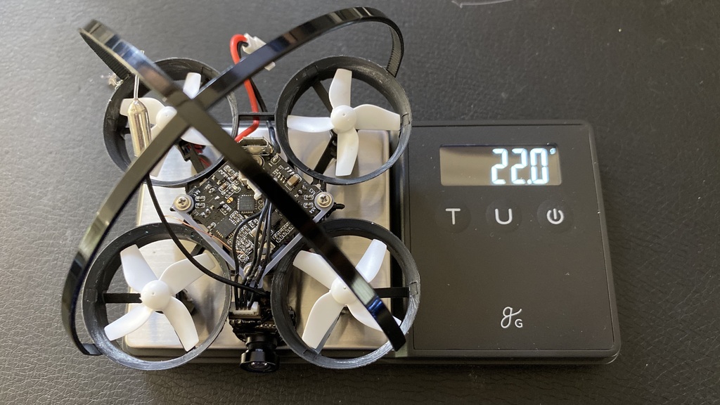 Eachine E010 E010s Pro front camera mount (0.1g) — miniatura 5