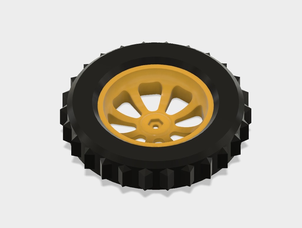 RC wheels and tires 1:10 4WD