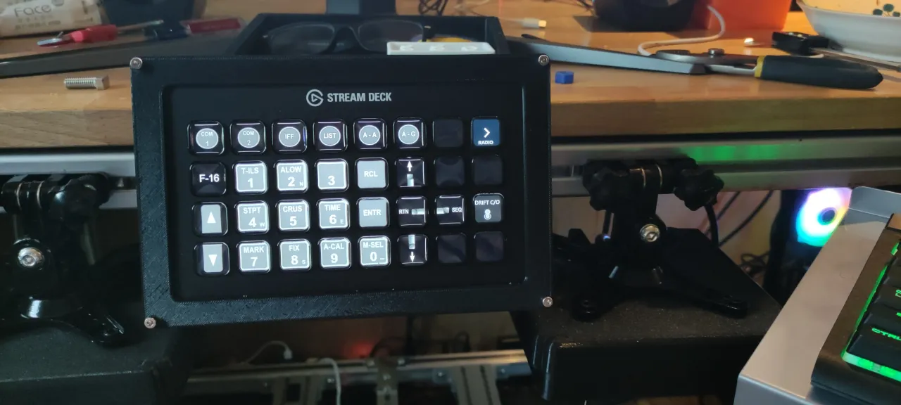 Stream Deck XL Case and 4040 mount by John Feagin | Download free