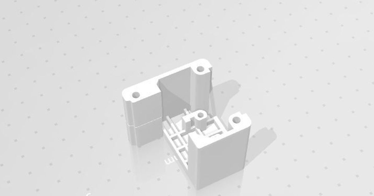 X Endstop mount SV01 bmg extruder by trohn_javolta | Download free STL ...