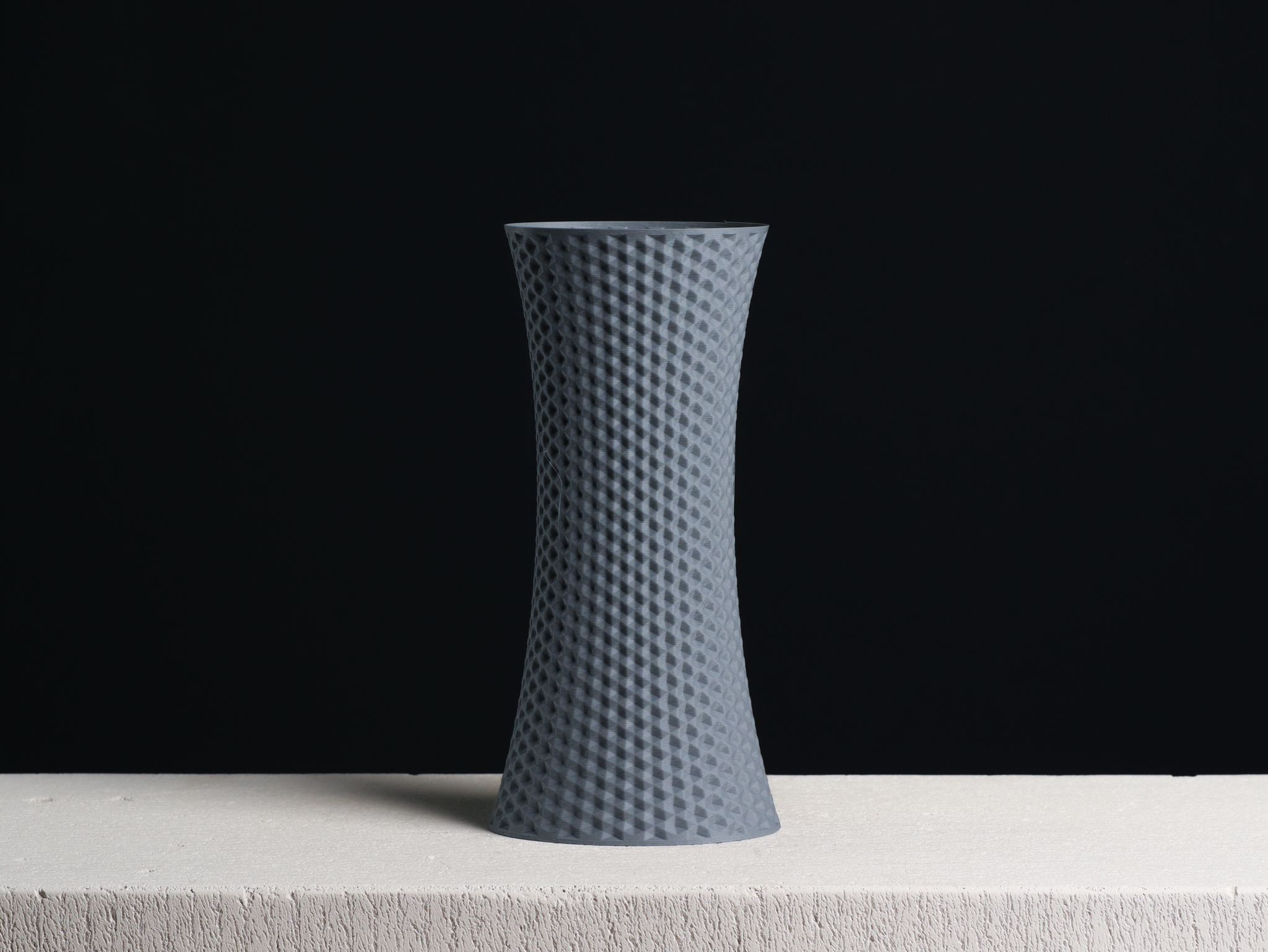 Trophy Vase | Hexagon Texture (Vase Mode)